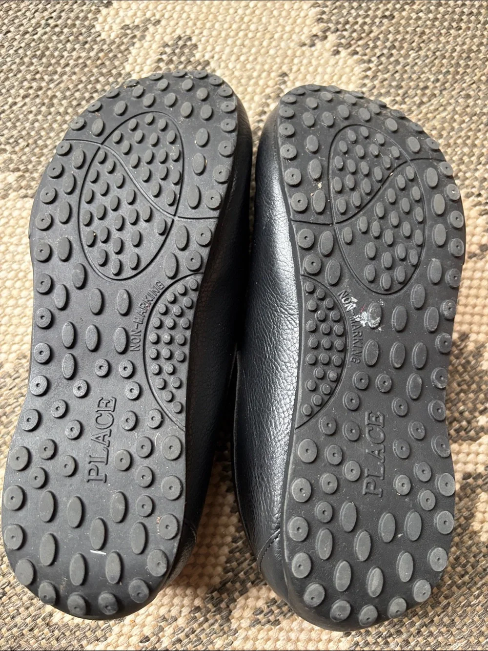 Children’s Place Black Slip On Loafers